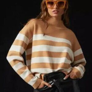 Maeve by Anthropologie Cary’s Mock Neck Sweater Oversized